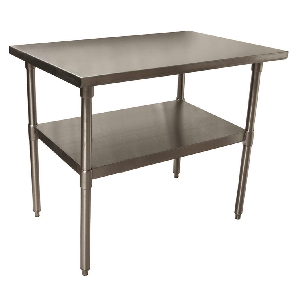 Stainless steel work tables
